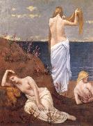 Young Girls by the Sea Pierre Puvis de Chavannes